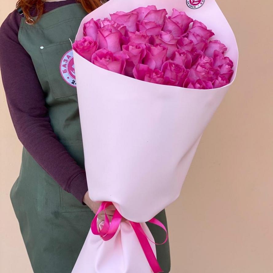 Букеты из розовых роз 70 см (Эквадор) articul  192192