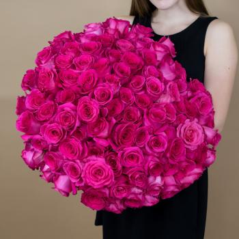 Букеты из розовых роз 40 см (Эквадор) код товара  91056